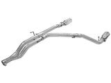 Large Bore-HD 3 Inch 409 Stainless Steel Dpf-Back Exhaust System w/6 Inch Polished Tip Dodge Ram 1500 EcoDiesel 14-19 V6-3.0L (td) aFe Power