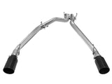 Large Bore-HD 3 Inch 409 Stainless Steel Dpf-Back Exhaust System w/5 Inch Black Tip Dodge Ram 1500 EcoDiesel 14-19 V6-3.0L (td) aFe Power