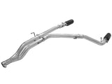 Large Bore-HD 3 Inch 409 Stainless Steel Dpf-Back Exhaust System w/5 Inch Black Tip Dodge Ram 1500 EcoDiesel 14-19 V6-3.0L (td) aFe Power