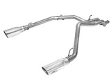 Large Bore-HD 3 Inch 409 Stainless Steel Dpf-Back Exhaust System w/5 Inch Polished Tip Dodge Ram 1500 EcoDiesel 14-19 V6-3.0L (td) aFe Power