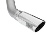 Large Bore-HD 5 Inch 409 Stainless Steel Dpf-Back Exhaust System w/Polished Tip Dodge Ram Diesel Trucks 13-18 L6-6.7L (td) Leaf/Coil Spring Suspension aFe Power