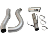 Large Bore-HD 5 Inch 409 Stainless Steel Dpf-Back Exhaust System w/Polished Tip Dodge Ram Diesel Trucks 13-18 L6-6.7L (td) Leaf/Coil Spring Suspension aFe Power