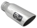 Mach Force-Xp 4 Inch 409 Stainless Steel Cat-Back Exhaust System w/ Polished Tip Ram 2500 / Power Wagon / 3500 14-22 V8-6.4L Hemi aFe Power