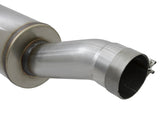 Rebel Series 3-1/2 Inch Stainless Steel Cat-Back Exhaust System w/Black Tip Ram 2500/3500 14-18 V8-6.4L Hemi aFe Power