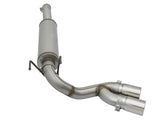 Rebel Series 3-1/2 Inch Stainless Steel Cat-Back Exhaust System w/Polish Tip Ram 2500/3500 14-18 V8-6.4L Hemi aFe Power