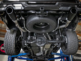 Mach Force-Xp 3 Inch Stainless Steel Cat-Back Exhaust System w/ Dual Black Tips Dodge Ram 1500 (Dt) 19-24 V8-5.7L Hemi aFe Power
