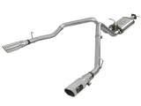 Mach Force-Xp 3 Inch Stainless Steel Cat-Back Exhaust System w/ Dual Polish Tips Dodge Ram 1500 (Dt) 19-24 V8-5.7L Hemi aFe Power