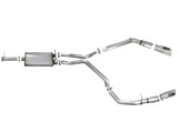 Mach Force-Xp 3 Inch Stainless Steel Cat-Back Exhaust System w/ Dual Polish Tips Dodge Ram 1500 (Dt) 19-24 V8-5.7L Hemi aFe Power