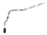 Large Bore-HD 5 Inch 409 Stainless Steel Dpf-Back Exhaust System w/Black Tip Ram Diesel Trucks 19-26 L6-6.7L (td) Slash Cut aFe Power