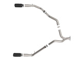 Large Bore-HD 3 Inch 409 Stainless Steel Dpf-Back Exhaust System w/Black Tip Ram 1500 20-23 V6-3.0L (td) aFe Power