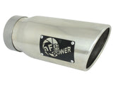 Large Bore-HD 3 Inch 409 Stainless Steel Dpf-Back Exhaust System w/Polished Tip Ram 1500 20-23 V6-3.0L (td) aFe Power