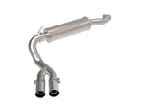 Rebel Series 3-1/2 Inch Stainless Steel Cat-Back Exhaust System w/Polish Tip Ram Trucks 19-22 V8-6.4L Hemi aFe Power