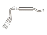 Rebel Series 3-1/2 Inch Stainless Steel Cat-Back Exhaust System w/Polish Tip Ram Trucks 19-22 V8-6.4L Hemi aFe Power