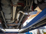 Rebel Series 3-1/2 Inch Stainless Steel Cat-Back Exhaust System w/Polish Tip Ram Trucks 19-22 V8-6.4L Hemi aFe Power