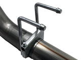 Large Bore-HD 4 Inch 409 Stainless Steel Dpf-Back Exhaust System Ford Diesel Trucks 08-10 V8-6.4L (td) aFe Power