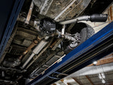Large Bore-HD 4 Inch 409 Stainless Steel Turbo-Back Exhaust System w/ Black Tip Ford Excursion 00-03 V8-7.3L (td) aFe Power