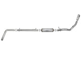 Large Bore-HD 4 Inch 409 Stainless Steel Turbo-Back Exhaust System w/ Polished Tip Ford Excursion 00-03 V8-7.3L (td) aFe Power
