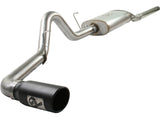 Mach Force-Xp 3 Inch 409 Stainless Steel Cat-Back Exhaust System w/Black Tip Ford F-150 04-08 V8-4.6/5.4L aFe Power