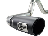 Mach Force-Xp 3 Inch 409 Stainless Steel Cat-Back Exhaust System w/Black Tip Ford F-150 04-08 V8-4.6/5.4L aFe Power