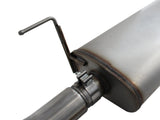 Mach Force-Xp 3 Inch to 3-1/2 Inch 409 Stainless Steel Cat-Back Exhaust w/Polish Tip Ford F-150 11-14 V6-3.5L (tt) Straight aFe Power