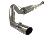 Mach Force-Xp 4 Inch 409 Stainless Steel Cat-Back Exhaust System w/Polished Tip Ford F-150 11-14 V6-3.5L (tt) aFe Power