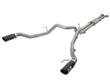 Mach Force-Xp 3 Inch 409 Stainless Steel Cat-Back Exhaust System w/Black Tip Ford F-150 Raptor 17-20 V6-3.5L (tt) aFe Power