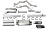 Mach Force-Xp 3 Inch 409 Stainless Steel Cat-Back Exhaust System w/Black Tip Ford F-150 Raptor 17-20 V6-3.5L (tt) aFe Power