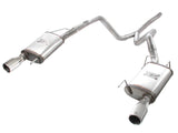 Mach Force-Xp 2-1/2 Inch 409 Stainless Steel Cat-Back Exhaust System Ford Mustang 05-09 V6-4.0L aFe Power