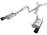 Mach Force-Xp 3 Inch 409 Stainless Steel Cat-Back Exhaust System w/Black Tip Ford Mustang GT 11-14 V8-5.0L aFe Power