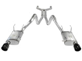 Mach Force-Xp 3 Inch 409 Stainless Steel Cat-Back Exhaust System w/Black Tip Ford Mustang GT 11-14 V8-5.0L aFe Power