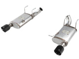 Mach Force-Xp 3 Inch 409 Stainless Steel Axle-Back Exhaust System w/Black Tip Ford Mustang GT 11-14 V8-5.0L aFe Power
