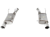 Mach Force-Xp 3 Inch 409 Stainless Steel Axle-Back Exhaust System w/Polished Tip Ford Mustang GT 11-14 V8-5.0L aFe Power