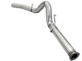 Large Bore-HD 5 Inch 409 Stainless Steel Dpf-Back Exhaust System Ford Diesel Trucks 15-16 V8-6.7L (td) aFe Power