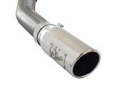 Mach Force-Xp 3 Inch to 3-1/2 Inch 409 Stainless Steel Cat-Back Exhaust w/Polish Tip Ford F-150 11-14 V6-3.5L (tt) Turn Out aFe Power