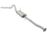 Mach Force-Xp 3 Inch to 3-1/2 Inch 409 Stainless Steel Cat-Back Exhaust w/Polish Tip Ford F-150 15-20 V6-2.7L (tt)/3.5L (tt) aFe Power