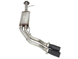 Rebel Series 3 Inch to 2-1/2 Inch 409 Stainless Steel Cat-Back Exhaust w/Black Tip Ford F-150 Raptor 10-14 V8-6.2L aFe Power