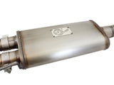 Rebel Series 3 Inch to 2-1/2 Inch 409 Stainless Steel Cat-Back Exhaust w/Black Tip Ford F-150 Raptor 10-14 V8-6.2L aFe Power