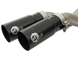 Rebel Series 3 Inch to 2-1/2 Inch 409 Stainless Steel Cat-Back Exhaust w/Black Tip Ford F-150 Raptor 10-14 V8-6.2L aFe Power