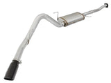 Mach Force-Xp 3 Inch to 3-1/2 Inch 409 Stainless Steel Cat-Back Exhaust w/ Black Tip Ford F-150 15-20 V8-5.0L aFe Power