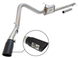 Mach Force-Xp 3 Inch to 3-1/2 Inch 409 Stainless Steel Cat-Back Exhaust w/ Black Tip Ford Super Duty 99-04 V8-5.4L /V10-6.8L aFe Power