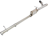 Mach Force-Xp 3 Inch to 3-1/2 Inch 409 Stainless Steel Cat-Back Exhaust w/ Black Tip Ford Super Duty 99-04 V8-5.4L /V10-6.8L aFe Power