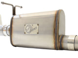 Mach Force-Xp 3 Inch to 3-1/2 Inch 409 Stainless Steel Cat-Back Exhaust w/ Black Tip Ford Super Duty 99-04 V8-5.4L /V10-6.8L aFe Power