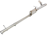 Mach Force-Xp 3 Inch to 3-1/2 Inch 409 Stainless Steel Cat-Back Exhaust w/Polish Tip Ford Super Duty 99-04 V8-5.4L /V10-6.8L aFe Power