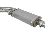 Rebel Series 3 Inch to 2-1/2 Inch 409 Stainless Steel Cat-Back Exhaust w/ Black Tip Ford F-150 11-14 V6-3.5L (tt) aFe Power