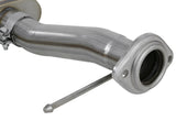 Rebel Series 3 Inch to 2-1/2 Inch 409 Stainless Steel Cat-Back Exhaust w/ Polish Tip Ford F-150 11-14 V6-3.5L (tt) aFe Power