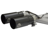 Rebel Series 3 Inch to 2-1/2 Inch 409 Stainless Steel Cat-Back Exhaust w/Black Tip Ford F-150 04-08 V8-4.6/5.4L aFe Power