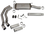 Rebel Series 3 Inch to 2-1/2 Inch 409 Stainless Steel Cat-Back Exhaust w/ Polish Tip Ford F-150 04-08 V8-4.6/5.4L aFe Power