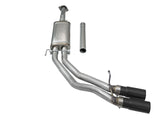Rebel Series 3 Inch to 2-1/2 Inch 409 Stainless Steel Cat-Back Exhaust w/Black Tip Ford F-150 15-20 V6-2.7L (tt)/V6-3.5L (tt)/V8-5.0L aFe Power