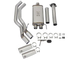 Rebel Series 3 Inch to 2-1/2 Inch 409 Stainless Steel Cat-Back Exhaust w/ Polish Tip Ford F-150 15-20 V6-2.7L (tt)/V6-3.5L (tt)/V8-5.0L aFe Power
