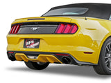 Mach Force-Xp 2-1/2 Inch 409 Stainless Steel Axle-Back Exhaust System w/Black Tip Ford Mustang 15-23 L4-2.3L (t)/V6-3.7L aFe Power